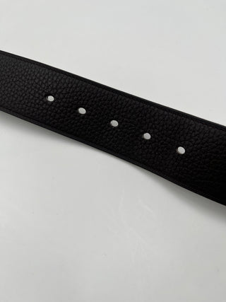 Brown Leather Belt Etriviere 32
