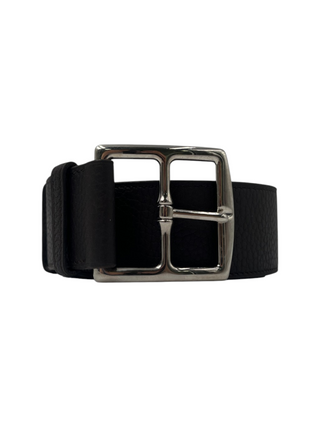 Brown Leather Belt Etriviere 32