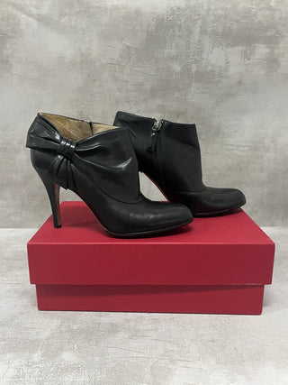 Black Ankle Boots With 90mm Heels