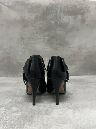 Black Ankle Boots With 90mm Heels