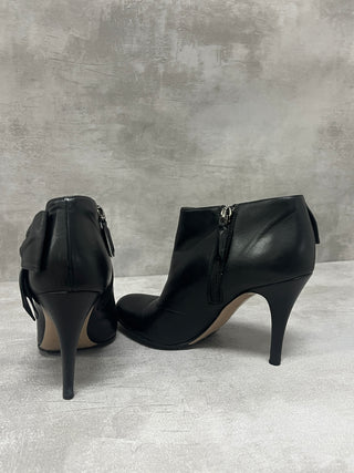 Black Ankle Boots With 90mm Heels