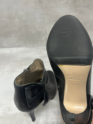 Black Ankle Boots With 90mm Heels