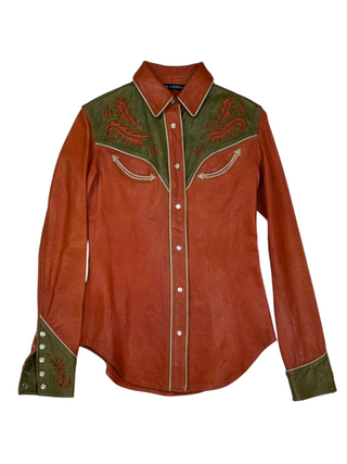 Orange And Green Cowboy Jacket
