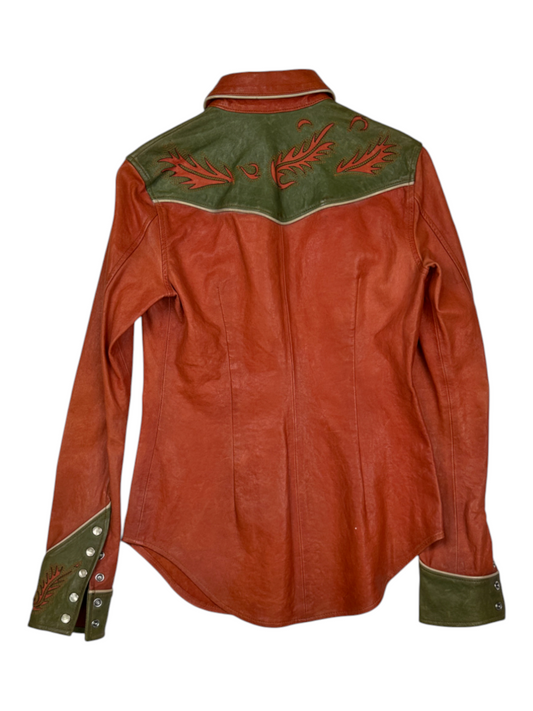 Orange And Green Cowboy Jacket