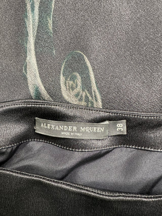 Black Bird Pattern Dress