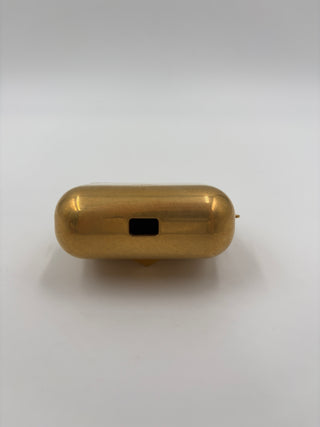 Gold Rockstud Airpods Pro Case On Chain Metal