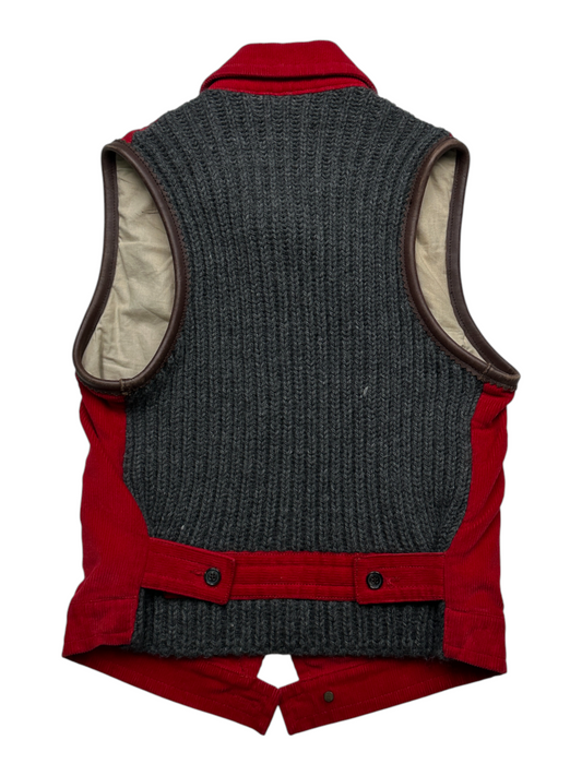 Red Corduroy Vest