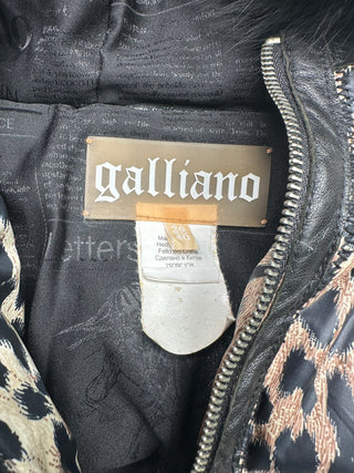 Leopard Print Hooded Jacket