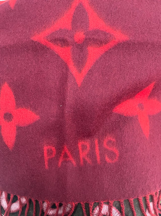 Red Reykjavik Cashmere Scarf