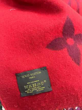 Red Reykjavik Cashmere Scarf