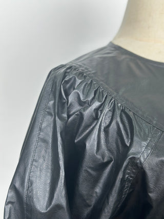 Black Bat Sleeved Top