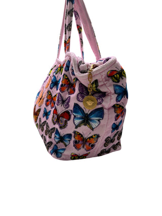 Pink Tower Cloth Beach Bag