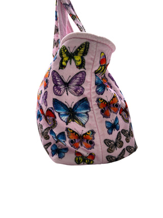 Pink Tower Cloth Beach Bag