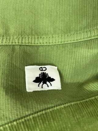 Green And Yellow Tie-Dye Corduroy Jacket