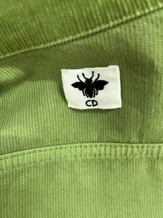 Dior Green And Yellow Tie-Dye Corduroy Jacket, detail 4