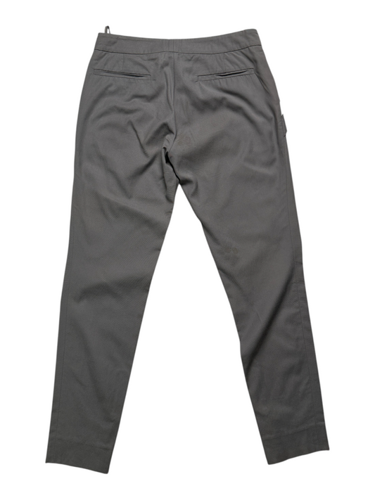 Grey Satin Waistband Pants