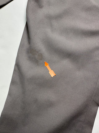 Grey Satin Waistband Pants