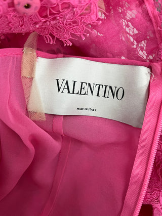 Fuchsia Classic Lace Jumpsuit
