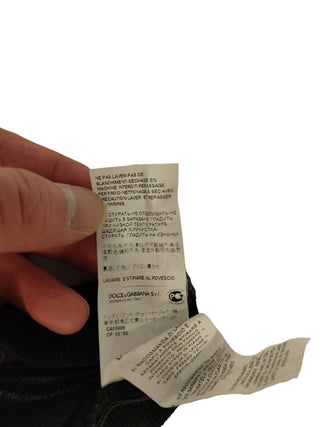 Black And Grey Striped Top