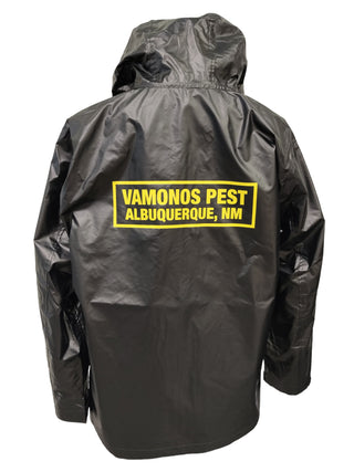 Neighborhood Black Water Resistant Raincoat
