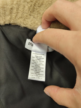 Fur Shearing Overcoat