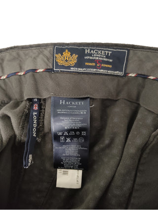 Grey Washed Velvet Straight Leg Pants