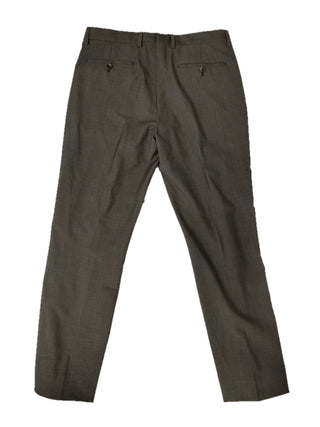 Dark Brown Two-Buttoned Single Breast Suit With Matching Pants