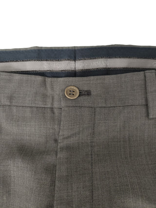 Greyish Straight Leg Pants