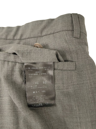 Greyish Straight Leg Pants