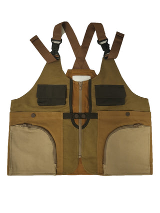 Earth Tone Multipockets Functional Vest