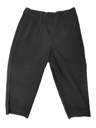 Black Signature Mid Length Pants