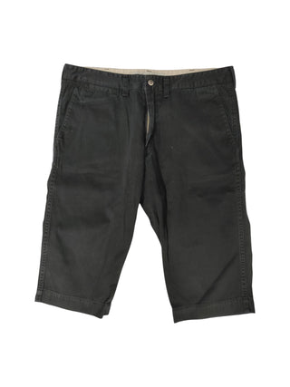 Black Cotton Shorts