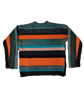 Multicolor Striped Wool Pullover