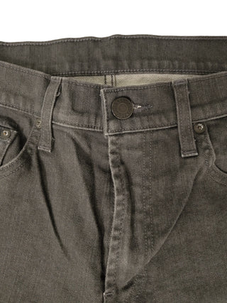 Charcoal Grey Jeans Straight Leg