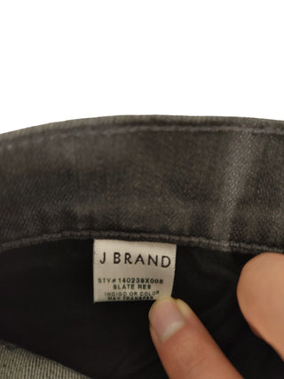 Charcoal Grey Jeans Straight Leg