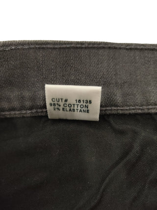 Charcoal Grey Jeans Straight Leg