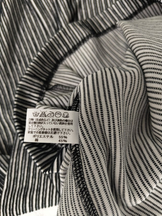 Black And White Striped T-shirt