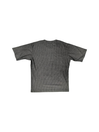 Black And White Striped T-shirt