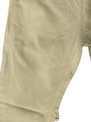 Off White Jeans With Signature Buttons, Line 10