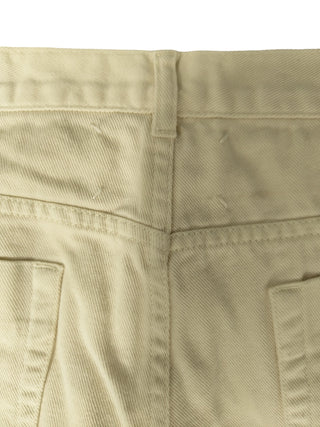 Off White Jeans With Signature Buttons, Line 10