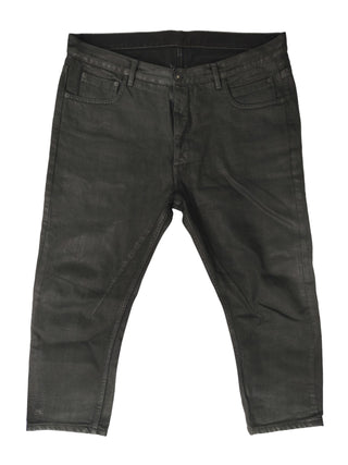 Drkshdw Black Denim Classic Cropped Cut