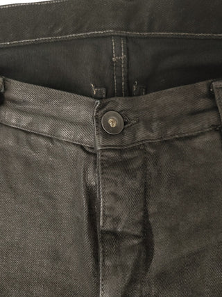 Drkshdw Black Denim Classic Cropped Cut