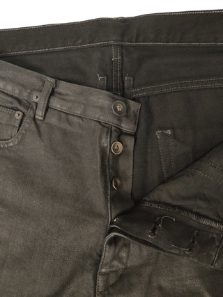 Drkshdw Black Denim Classic Cropped Cut