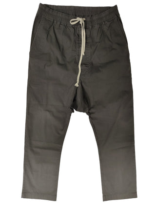 Cotton Drawstring Light Charcoal Pants