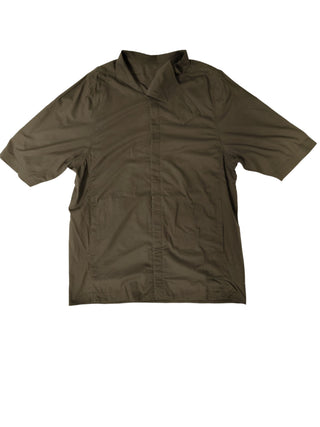 Taupe Short Sleeve Long Shirt