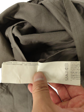 Taupe Short Sleeve Long Shirt