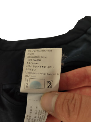 Black And Blue Patched Comfort Pants