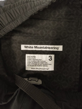 Black And Navy Blue Elastic Waisted Pants