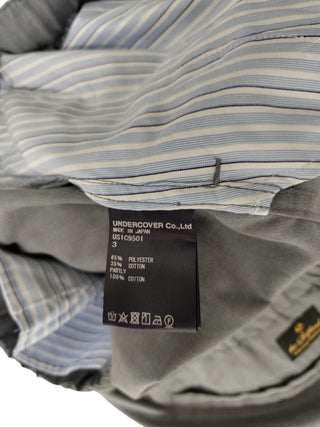 "The Shepherd" Grey Elastic Waisted Straight Leg Pants