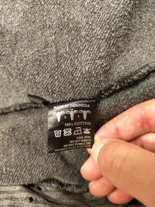 Washed Cotton Vintage Cardigan